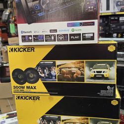 Pioneer Stereo Receiver Bluetooth  6.5" Speakers