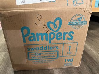 Pamper diapers size 1  198count $20 OBO