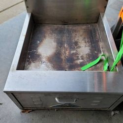 Funnel cake fryer propane needs cleaned
