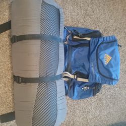 Kelty Hicking Backpack With Coleman Mat
