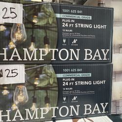 STRING LIGHTS & OUTDOOR WALL  LANTERNS!   PRICES LISTED ON EACH!