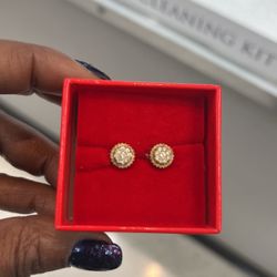 Double Stud Earrings 