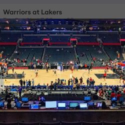 Golden State Warriors at Los Angeles Lakers