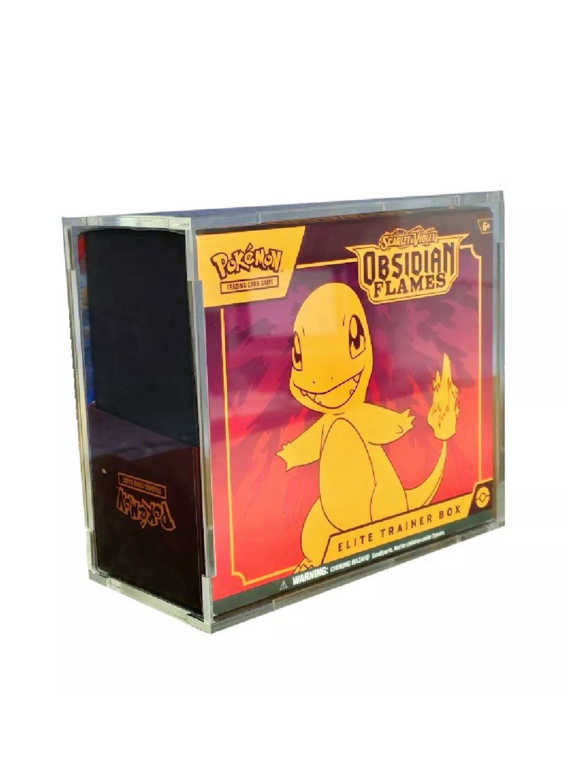 Acrylic ETB Case 8mm W/ Magnetic Lid Pokemon TCG