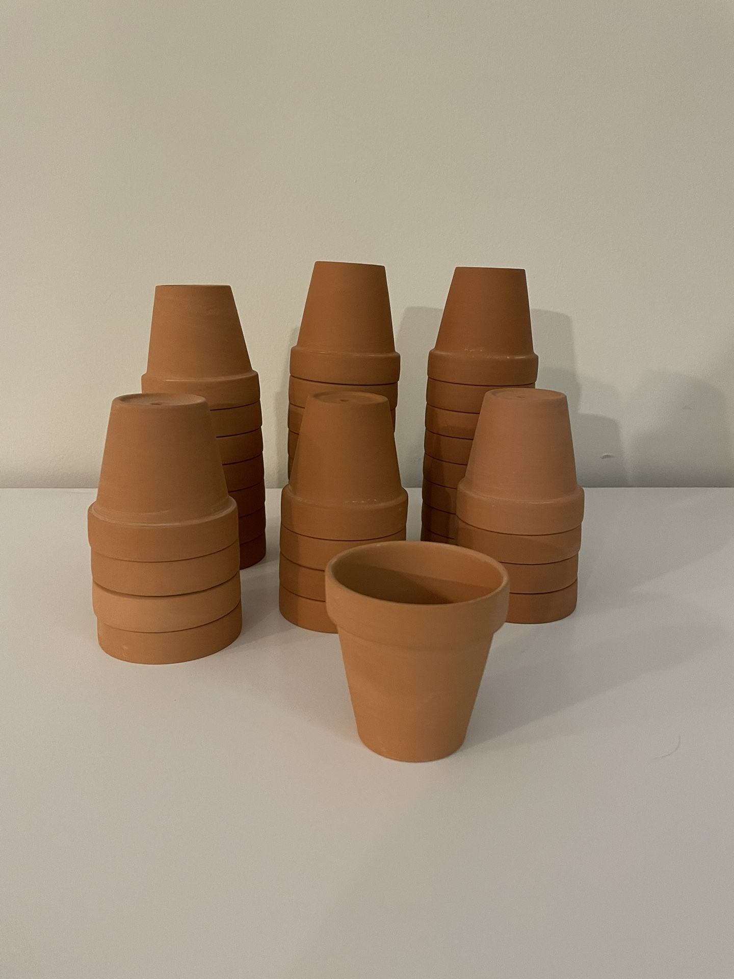 Clay Pots for Crafts or Garden