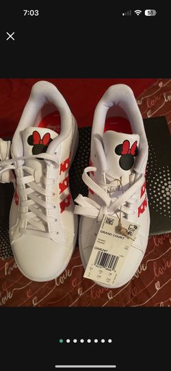 Adidas Grand Court Disney Minnie Shoes