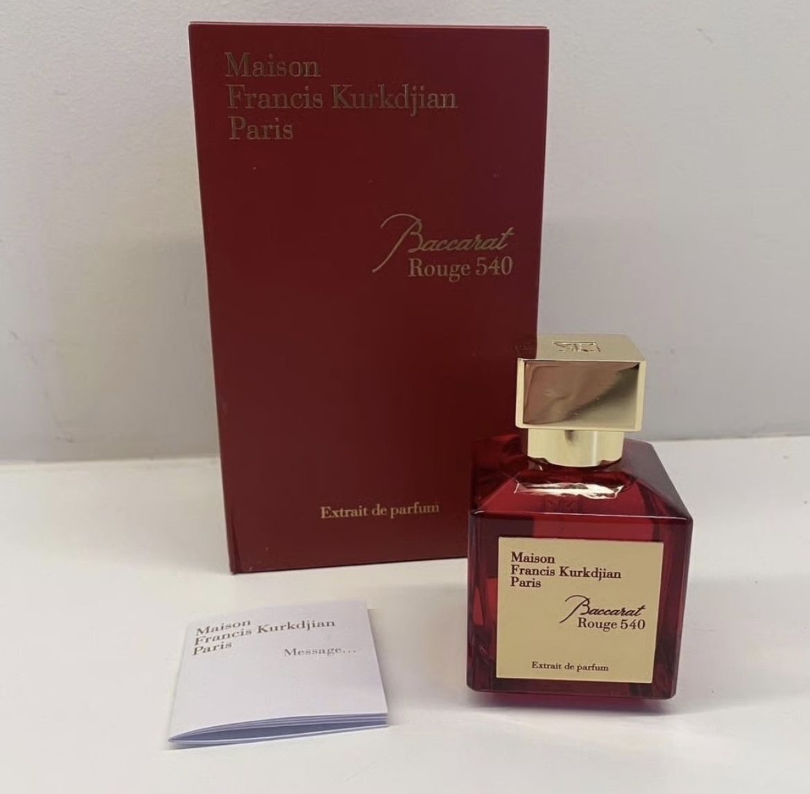 Maison Francis Kurkdjian Baccarat Rouge 540