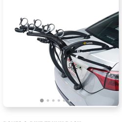 Saris 3 Bike Trunk Rack. 