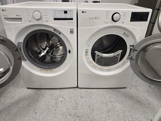 LG washer and dryer set