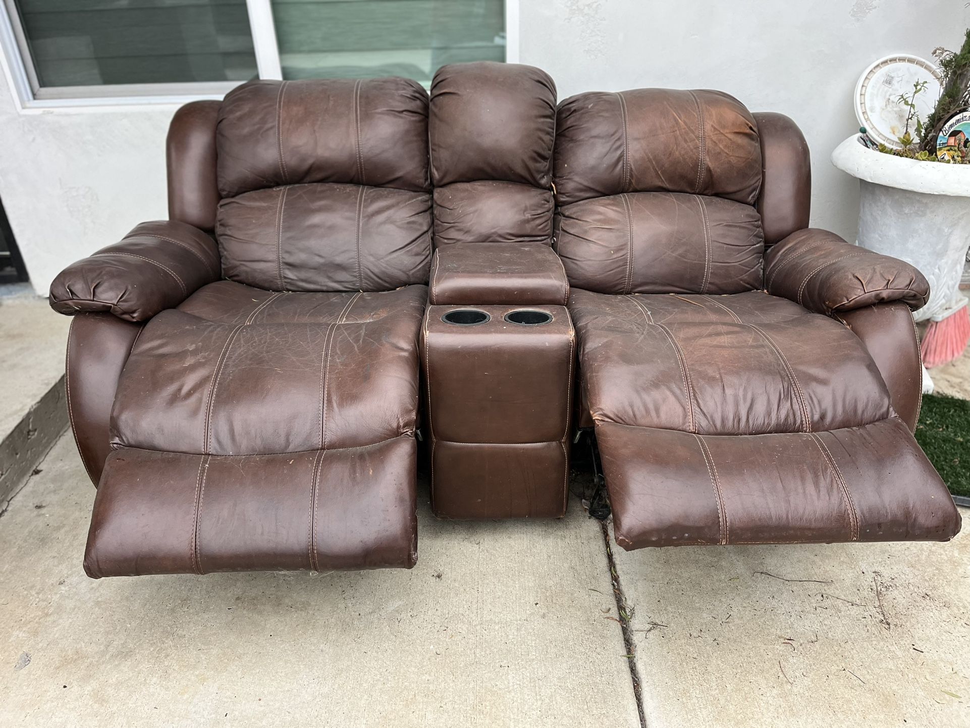 Free Recliner Love Seat