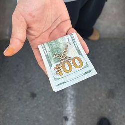 10k Rolex cross pendant