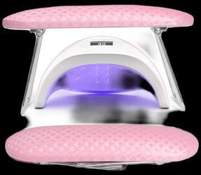 Hand rest for polishing nails
