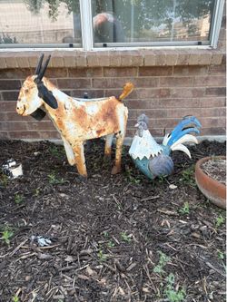 Metal Yard Art