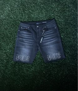 PURPLE JEANS JORTS