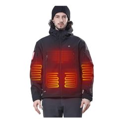 Heated Jacket for Men with 12V Battery