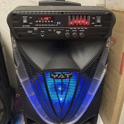 Portable Speaker - Rechargeable - 12” Woofer 