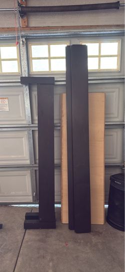 Dark Wood Queen Bed Frame Parts