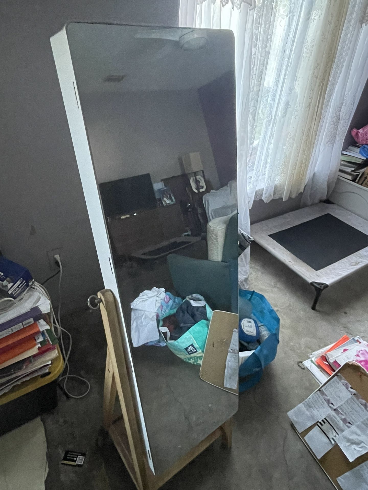 Mirror W/ Jewelry cabinet 