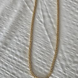 14kt Gold Byzantine Necklace 75 Grams