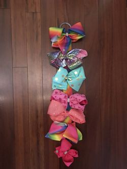 Jojo Siwa Bows & Bow Hanger