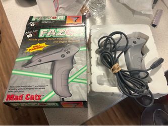 Ps1 sega Saturn fazor light gun new in box