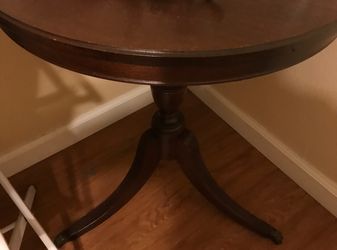 Wood antique table