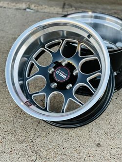 17X11 WELD VENTURA SILVER MACHINE 5X127 