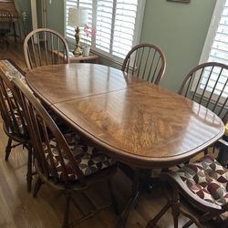 Oak Dining Set