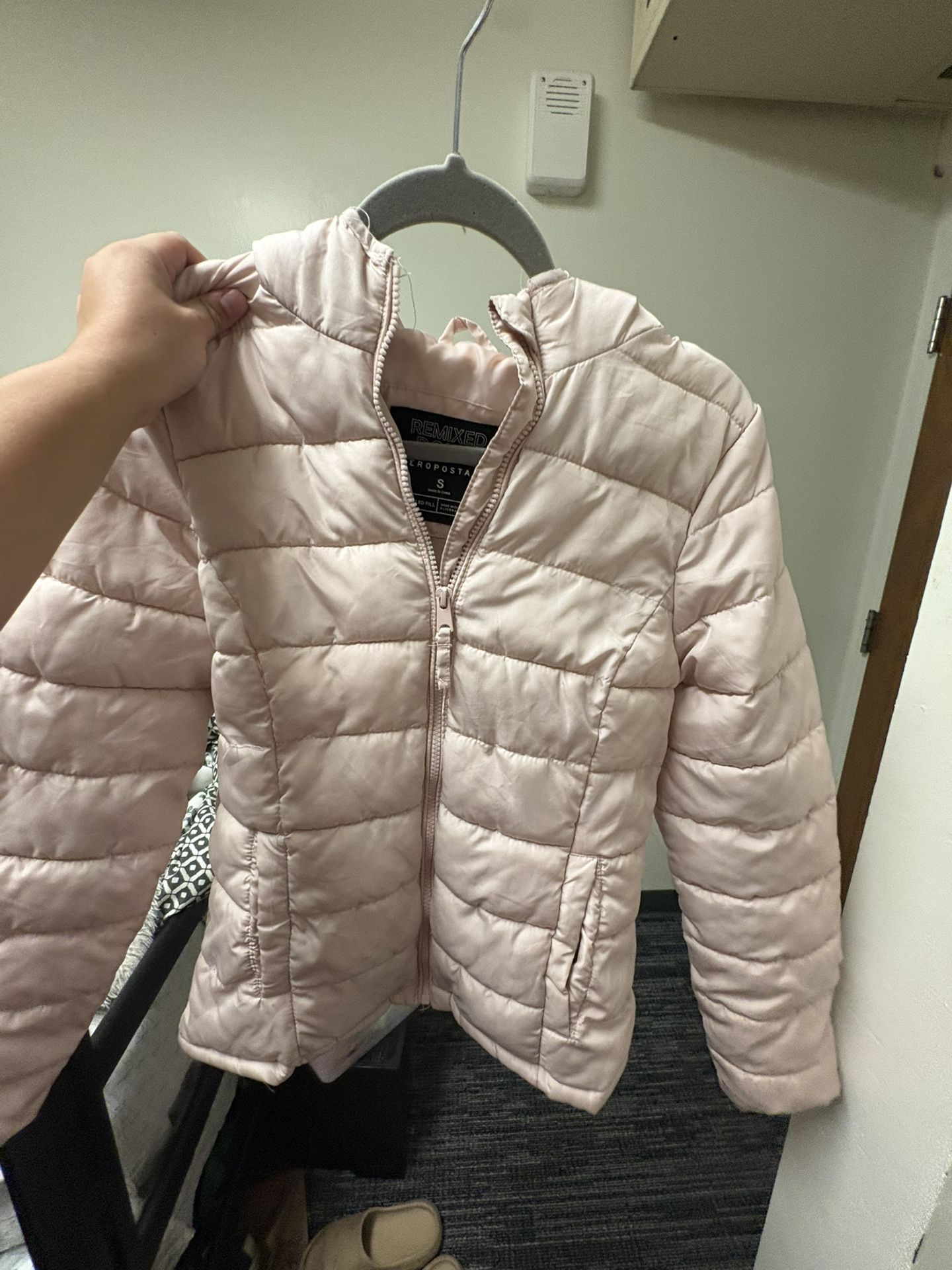 Pink Aeropostale Puffer Jacket