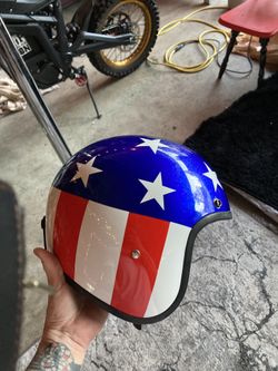 Captain America /easy Riders Daytona Helmet
