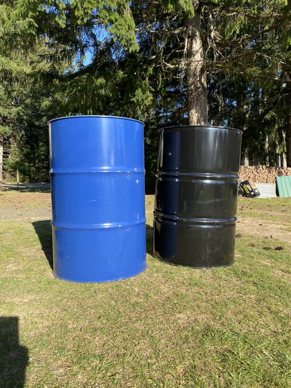 55 gallon metal barrels for Sale in Olympia, WA OfferUp