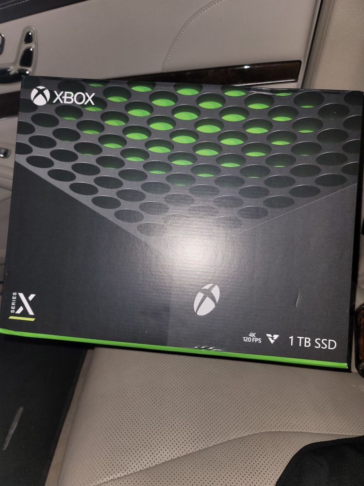 Xbox series x. Brand new sealed in box.