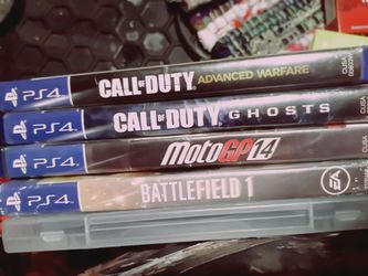 PS4 Game Bundle – Lot of 4