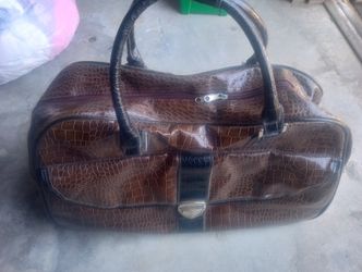 Brown Luggage/Suitcase Bag