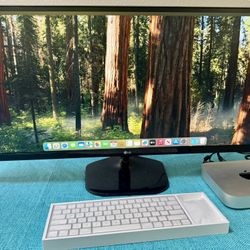 Apple M1 Mini With LG Ultrawide Display Keyboard Magic Mouse