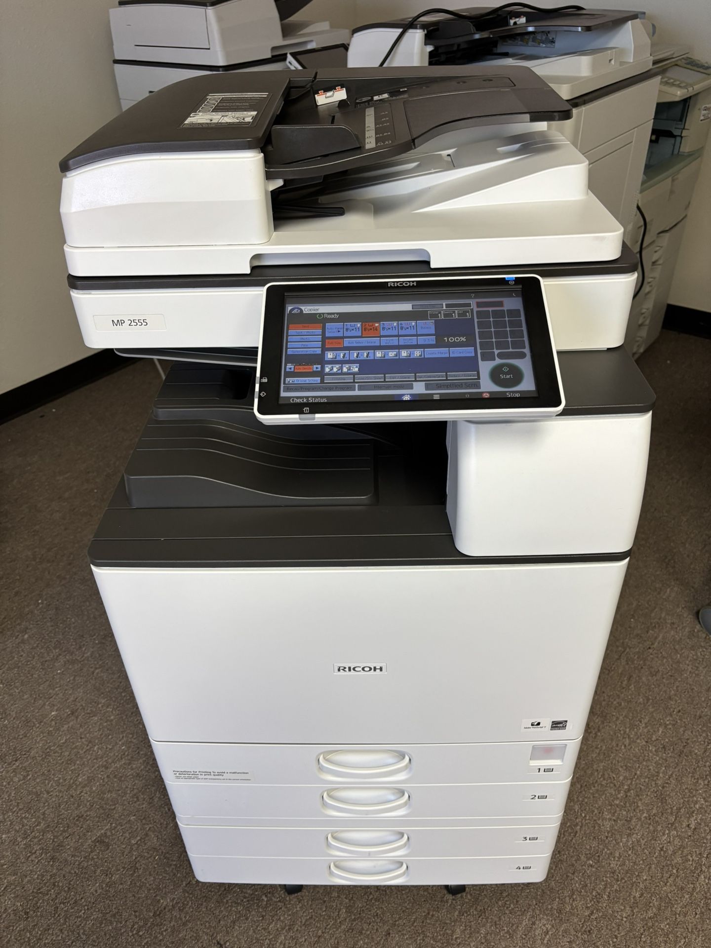 Ricoh MP 2555 Printer Copier Scanner