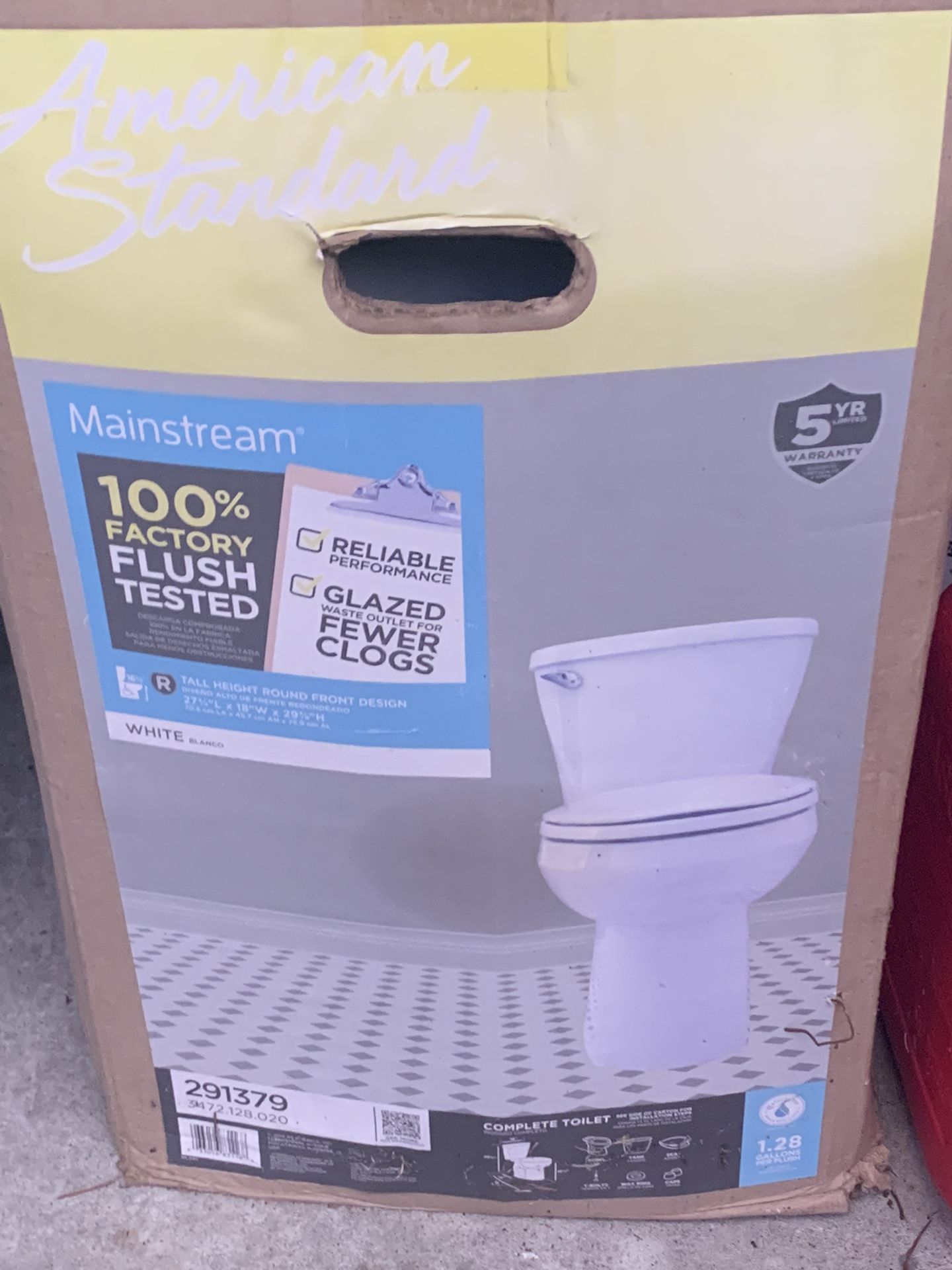New American Standard Toilet