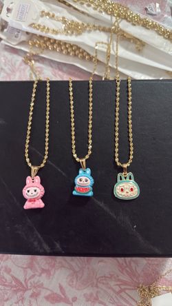 Gold Labubu Chains