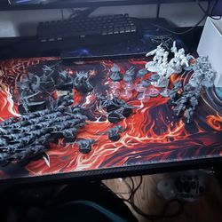 Warhammer Tau, Tyranids And Space Wolves