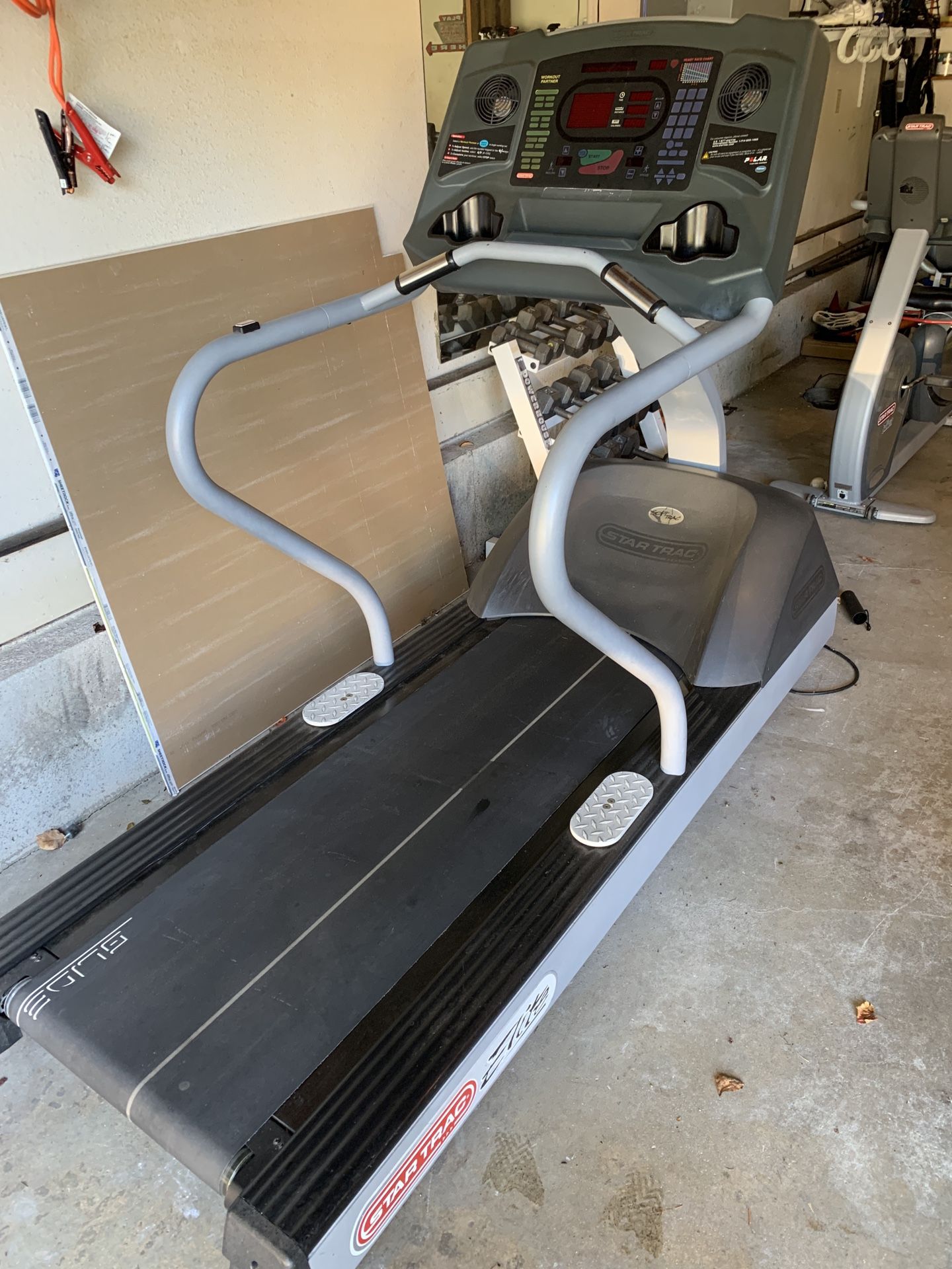 Star Trac treadmill prior gym equipment