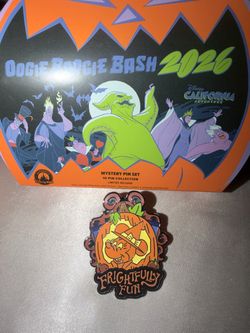 Disney Oogie Boogie Bash 2026 Mystery Pin – Frightfully Fun