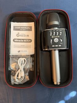 Doors Miracle M75+ Wireless Dynamic Karaoke Microphone