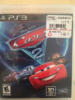 Sony PlayStation ps3 cars 2 Disney