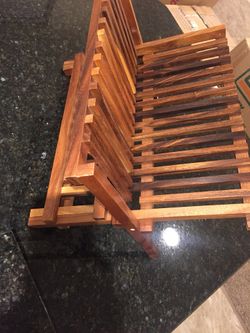 New wooden Kitchen Rack plates holder.