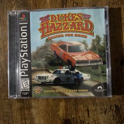 Dukes of Hazzard Racing For Home For Playstation 1 CIB