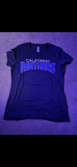 New women’s T-shirt Small grey cal Panthers