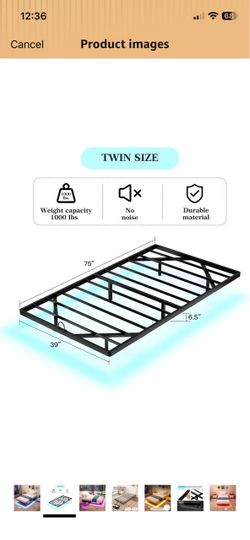 Twin bed frame