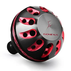 GOMEXUS Power Reel Handle Knob for Daiwa Type S Shimano Type A, Aluminum, Japan