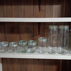Sealable Glass Jars