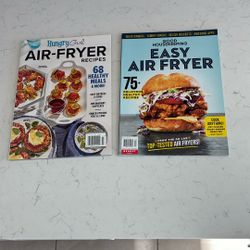 Two Air Fryer Recipe Magazines